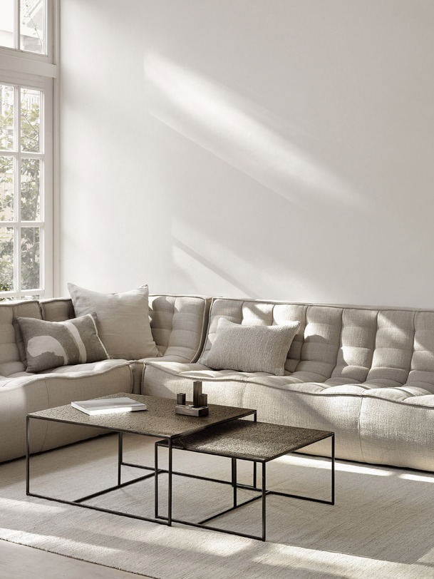 n701 sofa corner beige 91x91x76 beige