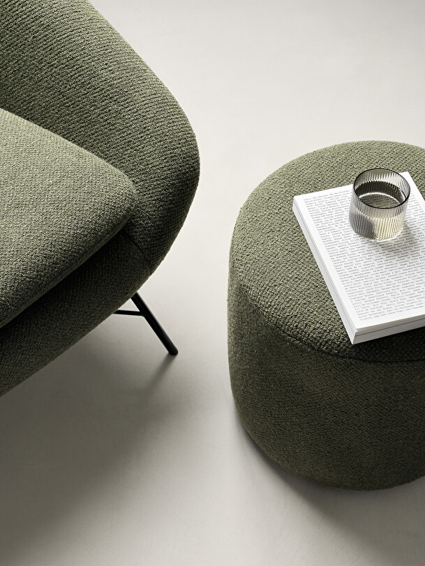 barrow xl green pouf green