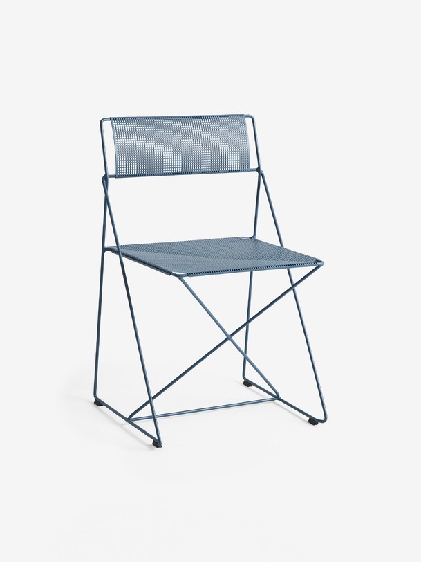 chaise x-line bleu - hay blue