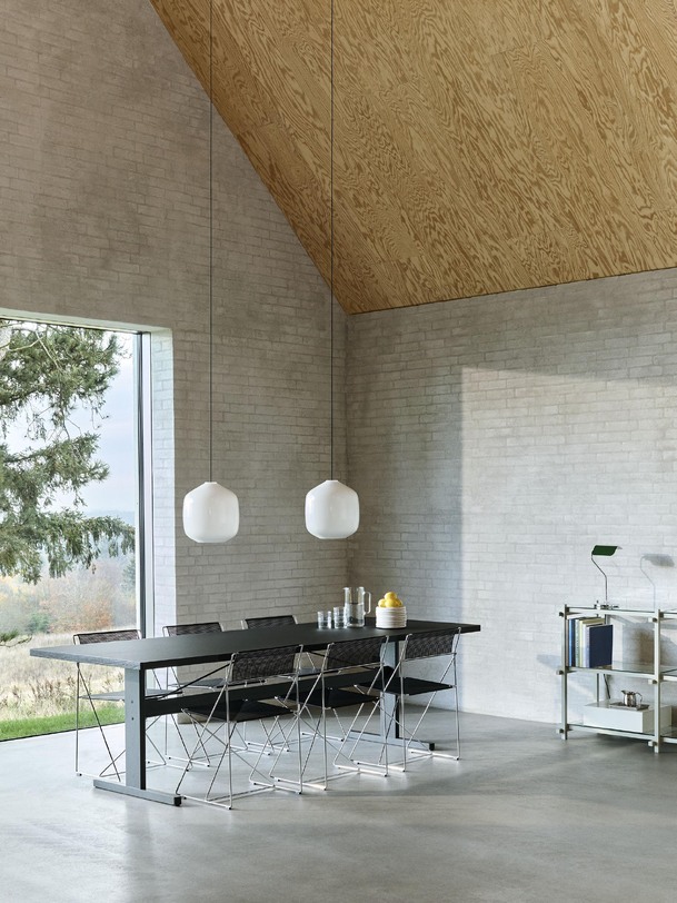 chaise x-line noir - hay black