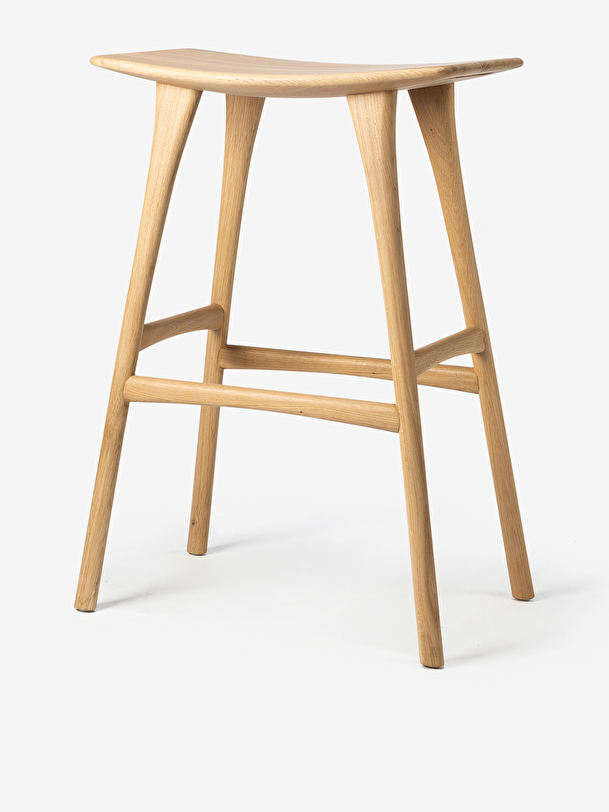 oak osso bar stool light oak