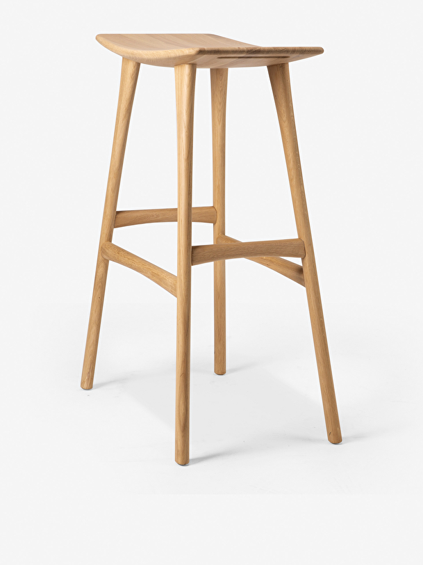 oak osso bar stool light oak