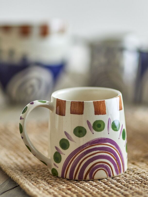 tasse en grès shama - bloomingville green