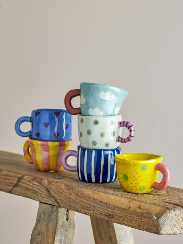 tasse nini - bloomingville blue