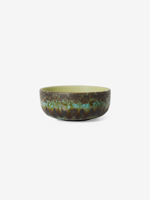tapas bowl fern - hk living bleu nuit