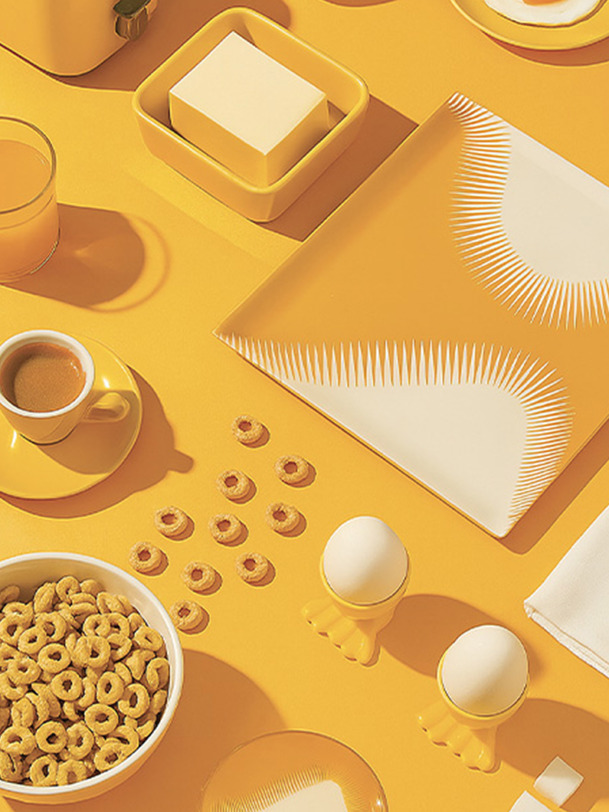 vide poche wave - gangzai yellow