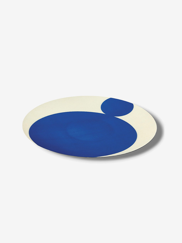 plateau arrondi wave - gangzai blue