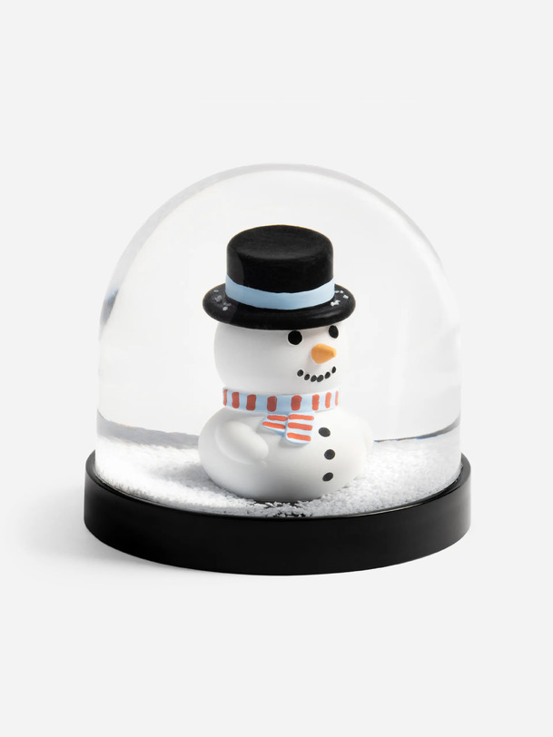 wonderball snowman - klevering white