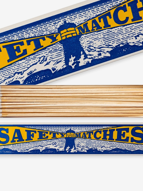 lighthouse long matches blue