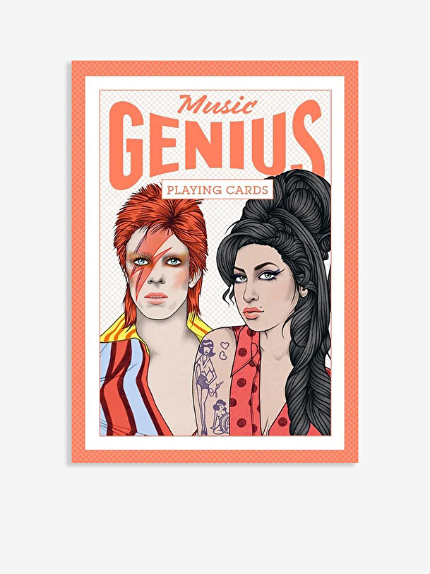 music playing cards - new mags multicolored