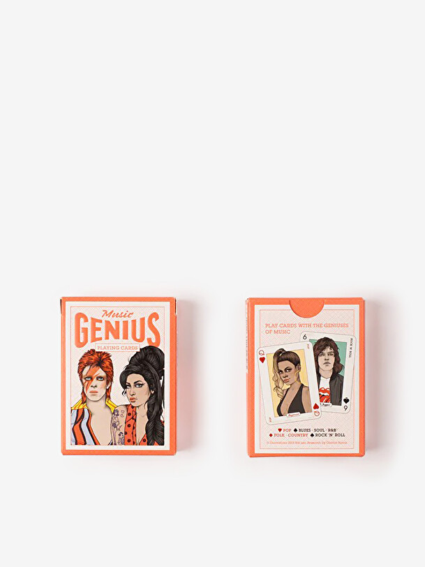 music playing cards - new mags multicolored