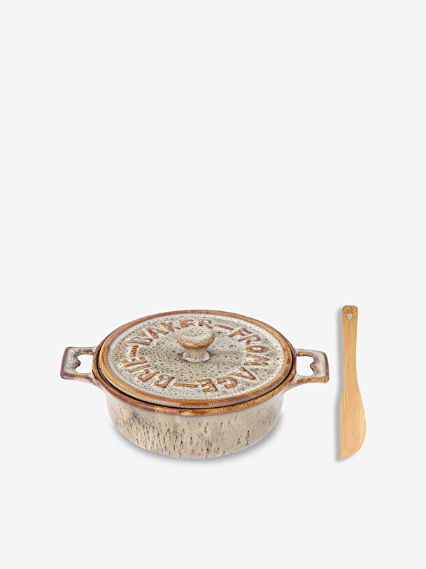 aram oven dish beige
