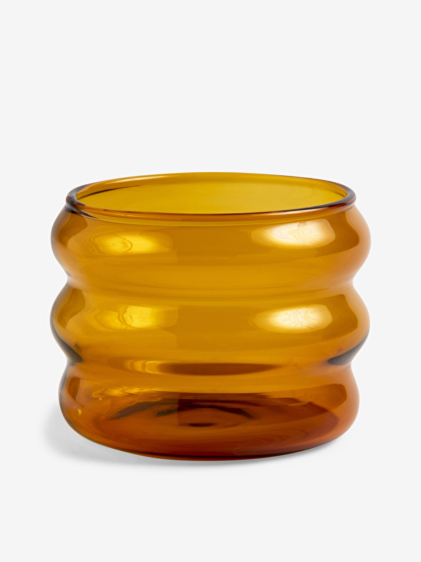 chubby orange glass orange