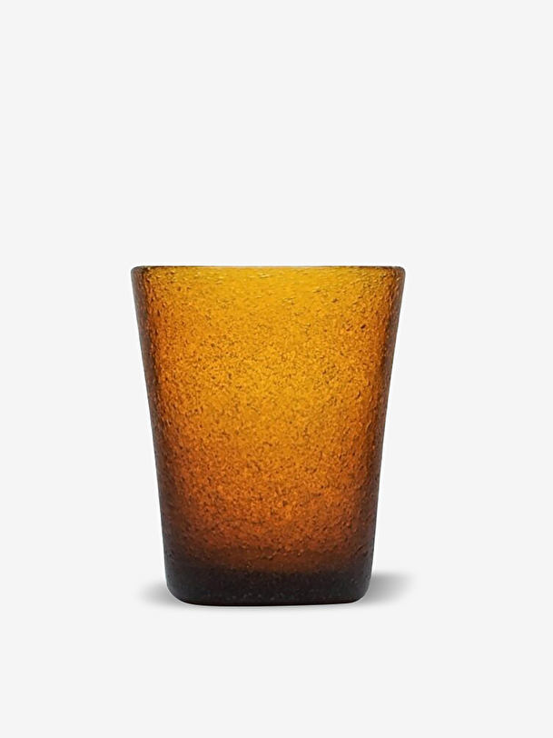 amber bubble glass amber