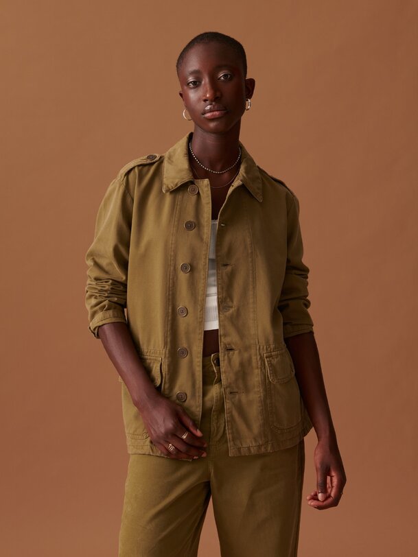ozanna jacket bark