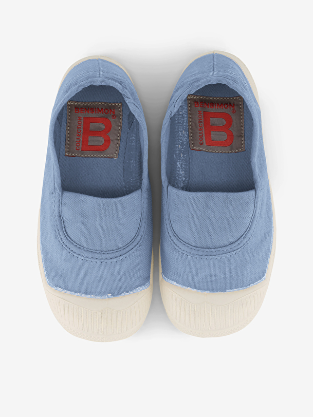 kids elastic tennis denim
