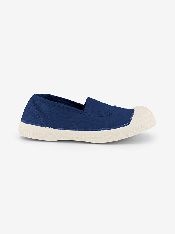 kids elastic tennis indigo