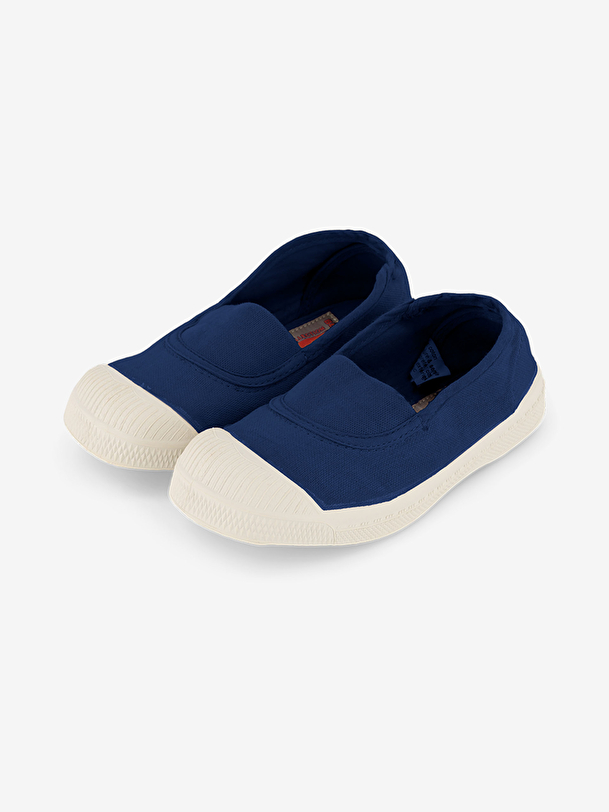 kids elastic tennis indigo