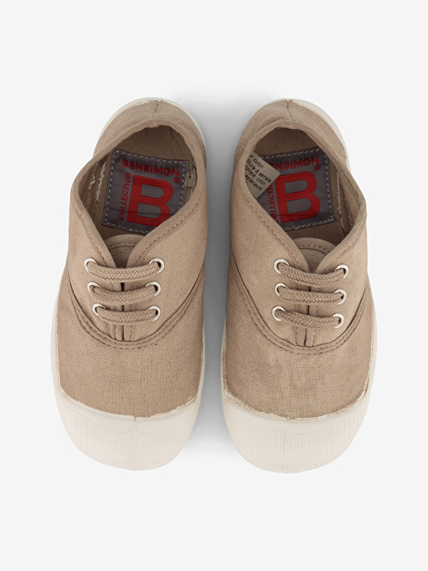 kids lace-up tennis shell