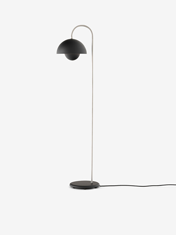vp12 matt black floor lamp black
