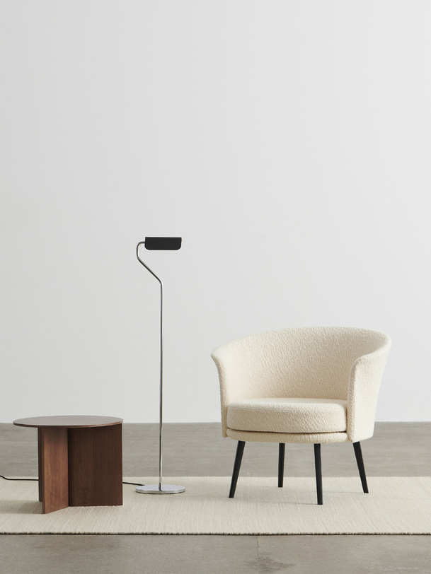lampadaire apex noir - hay black