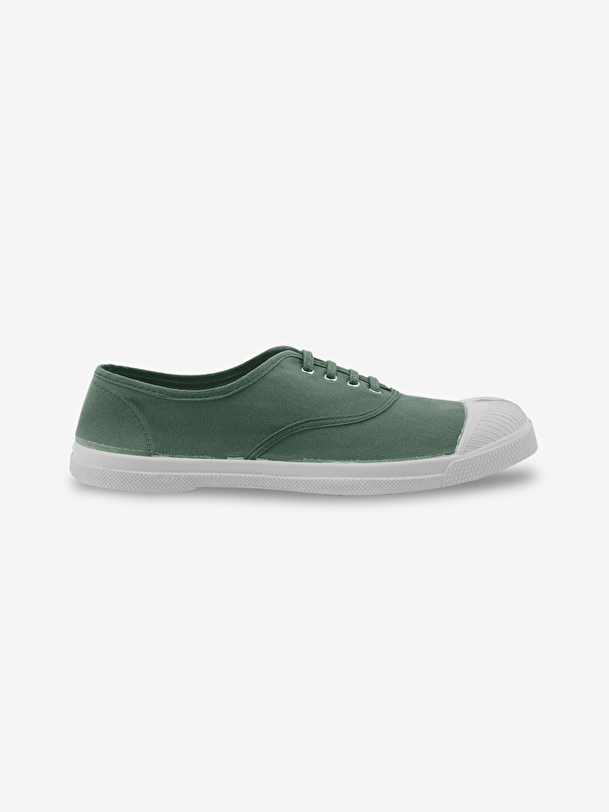 man lace-up tennis matcha