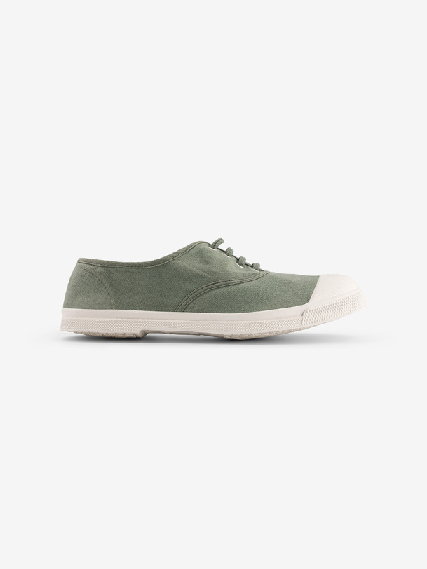 men laces tennis sage
