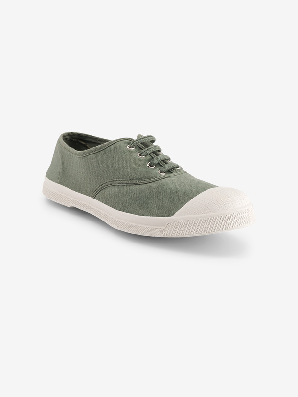 men laces tennis sage