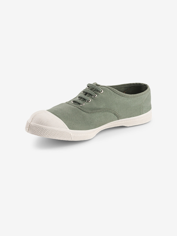 men laces tennis sage