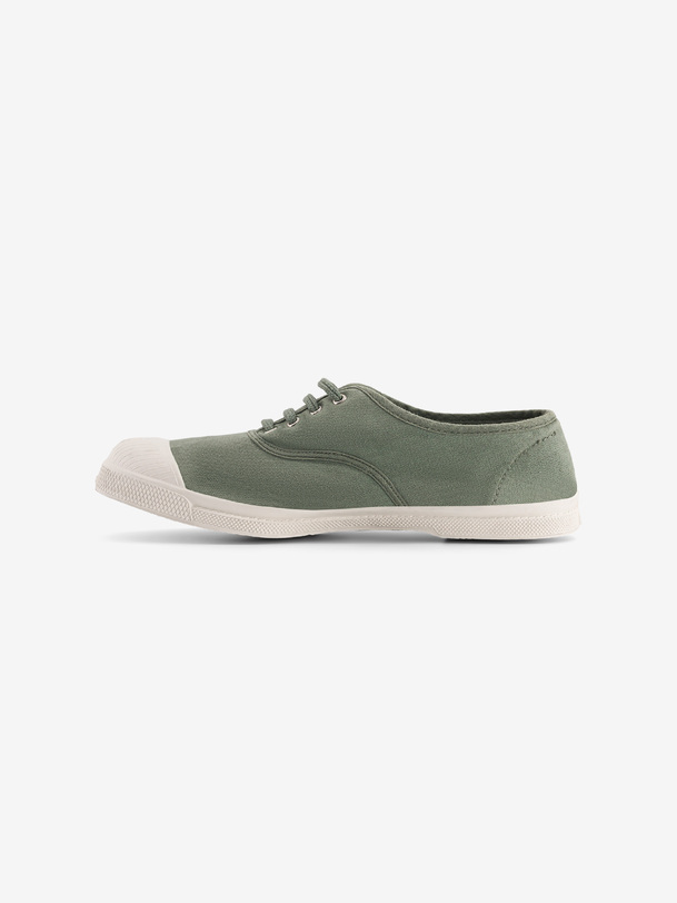 men laces tennis sage