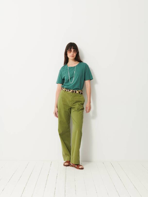 ladies trousers olive