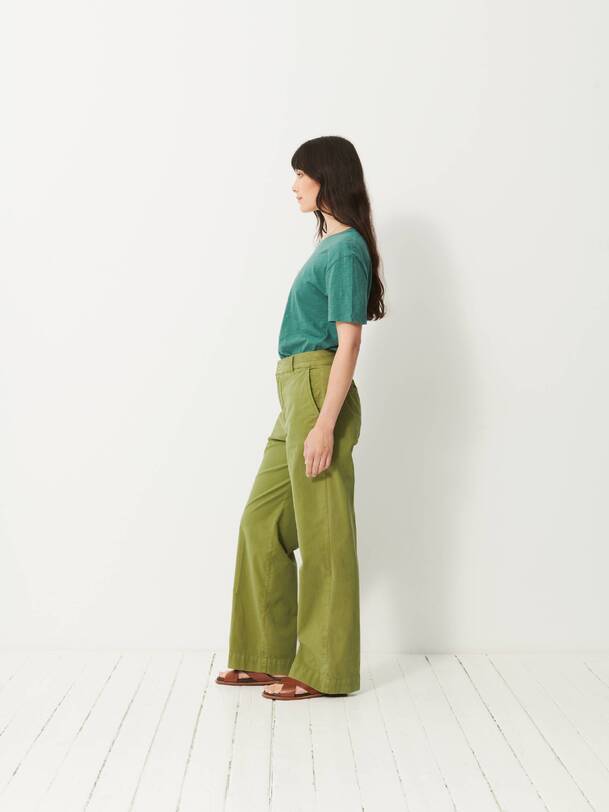 ladies trousers olive
