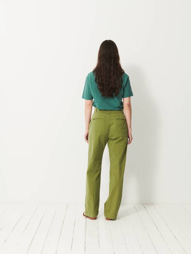 ladies trousers olive