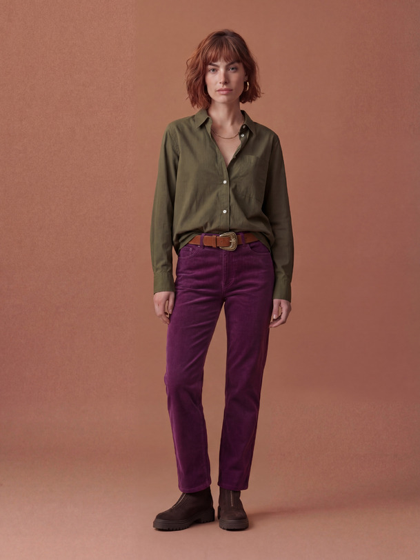 marius pants plum