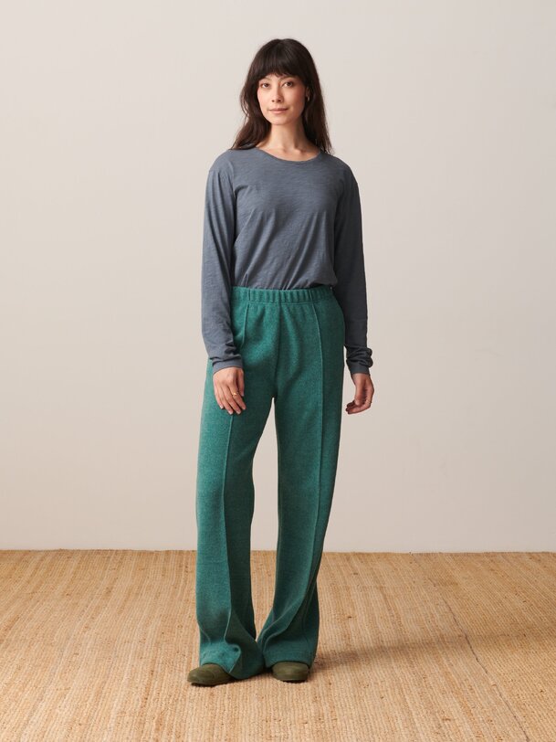 luckylon pants blue green