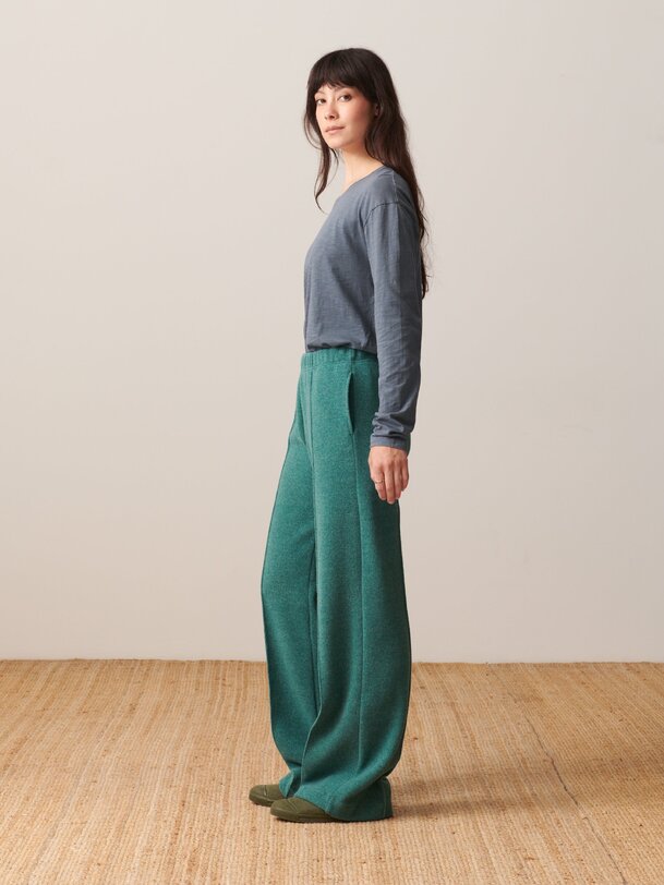 luckylon pants blue green