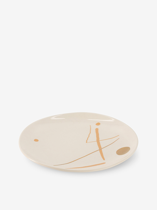 plate s sunny gold nude nude