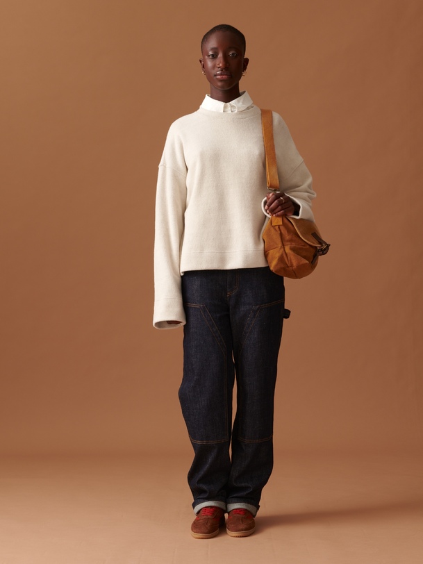 orchis sweatshirt ecru