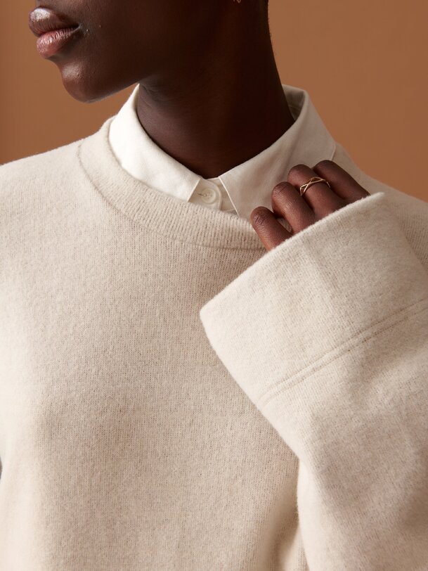 orchis sweatshirt ecru