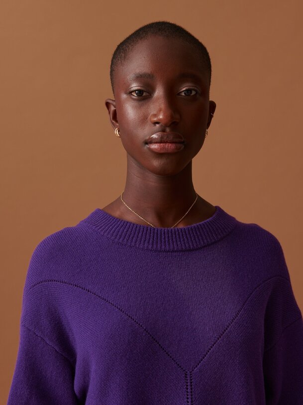 oudai sweater p urple