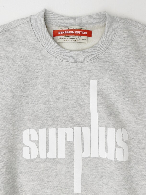 sweat naples bensimon edition heather gray