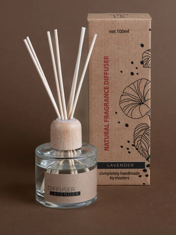 diffuseur lavande 100ml - the munio transparent