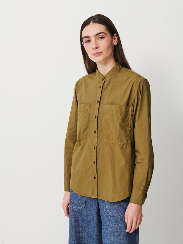 oleya shirt dark olive
