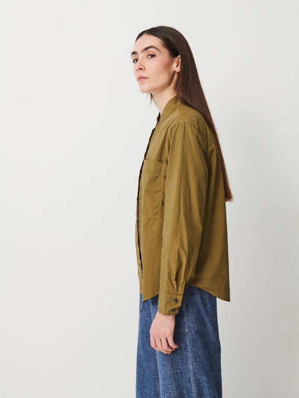 oleya shirt dark olive