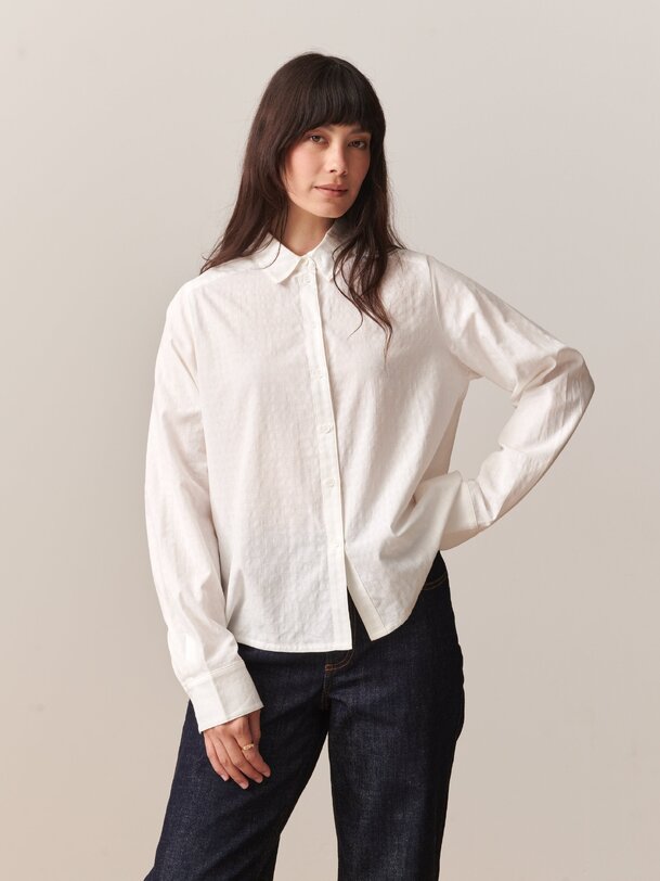 noemie ml shirt ecru