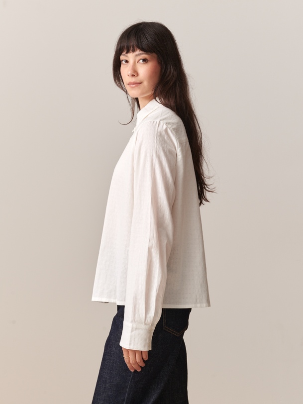 noemie ml shirt ecru