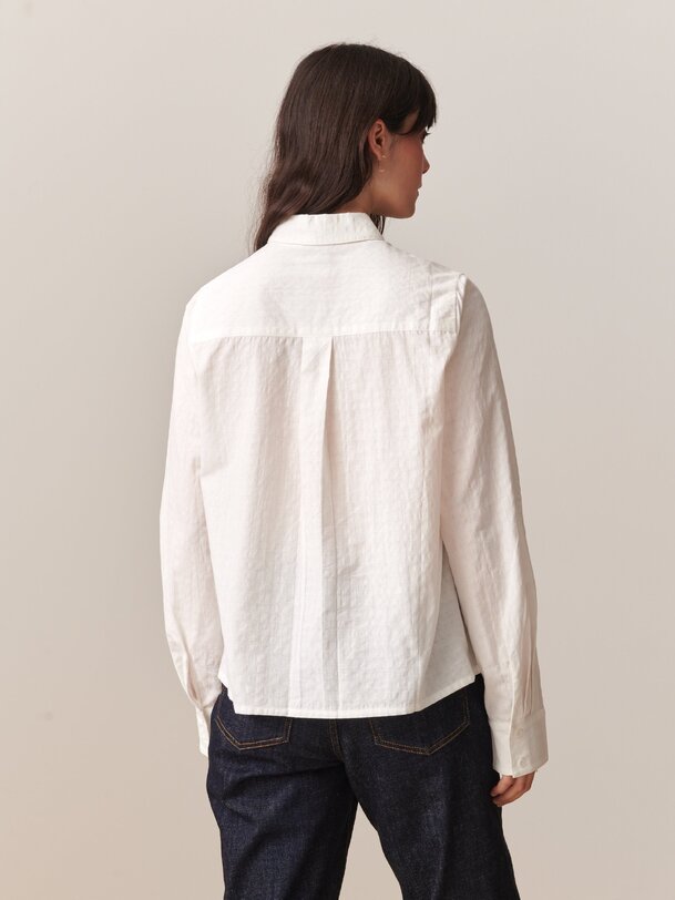 noemie ml shirt ecru