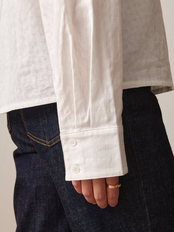 noemie ml shirt ecru