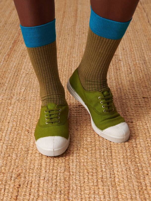 socks khaki