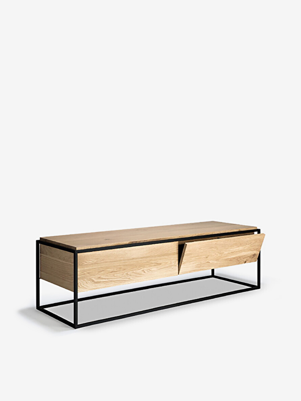 oak monolit tv cupboard light oak